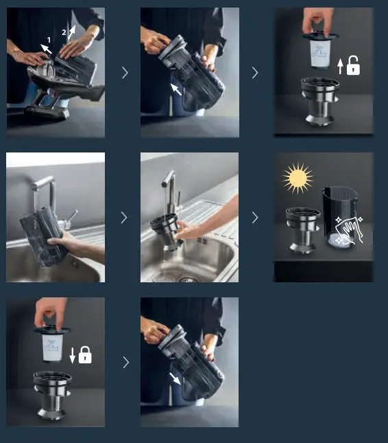 Rowenta FLEX 14.60 Xforce Cordless Vacuum Cleaner-fig-9