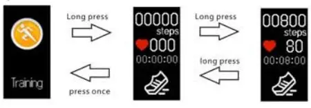T-SPOTS Dual Time Zone - SPOTS mode