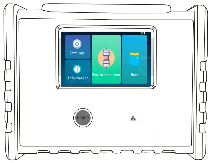 HTC INSTRUMENTS 5252 Handheld DC Resistance Teste -