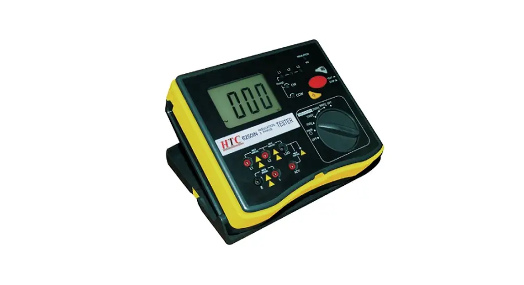 Htc Instruments 5252 Handheld Dc Resistance Tester Instruction Manual