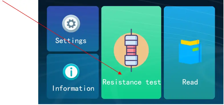 HTC INSTRUMENTS 5252 Handheld DC Resistance Teste - figure below