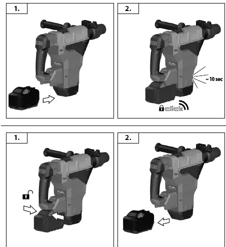 milwaukee M18 FHM Brushless Cordless Hammer Drill 4