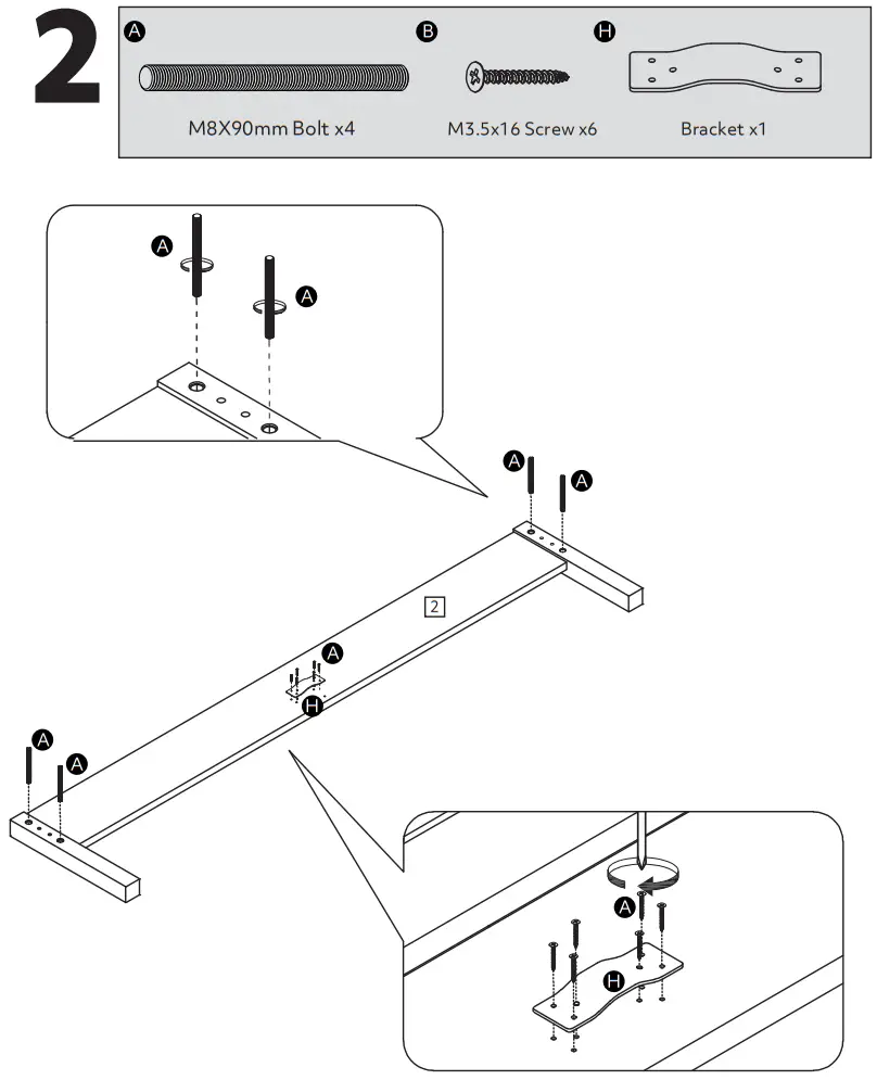 habitat Eave Bamboo Double Bed Frame - Figure 11