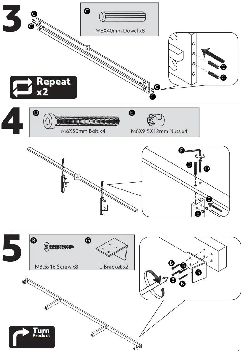 habitat Eave Bamboo Double Bed Frame - Figure 12