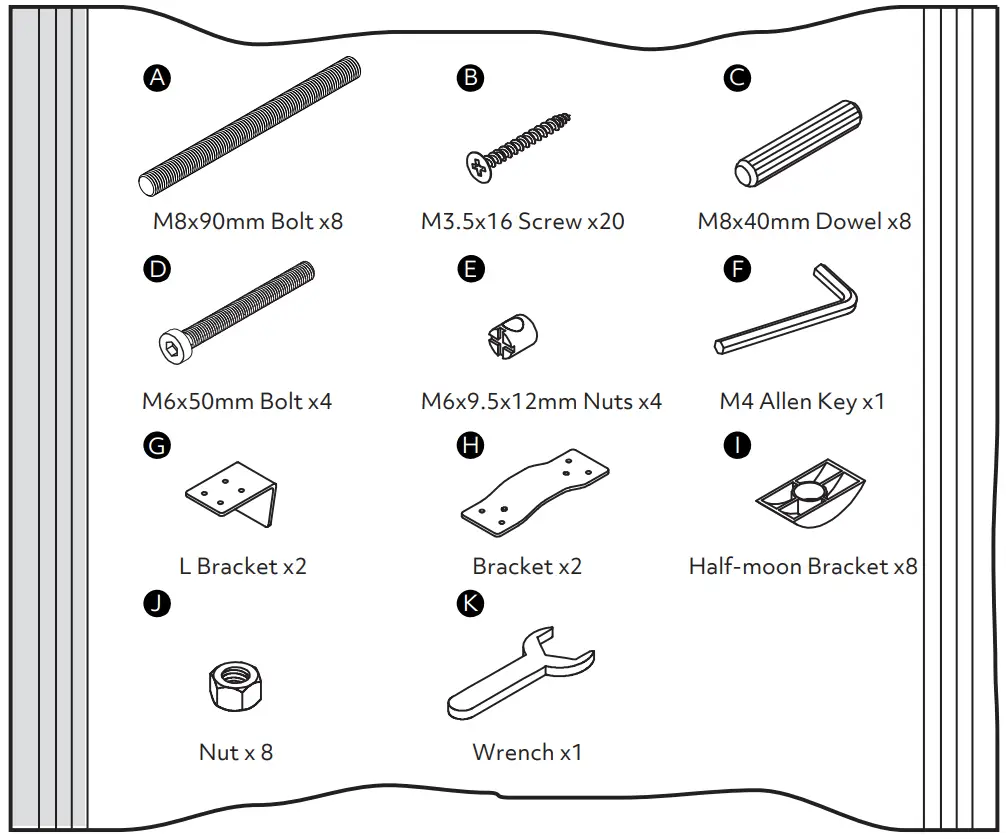 habitat Eave Bamboo Double Bed Frame - Figure 2