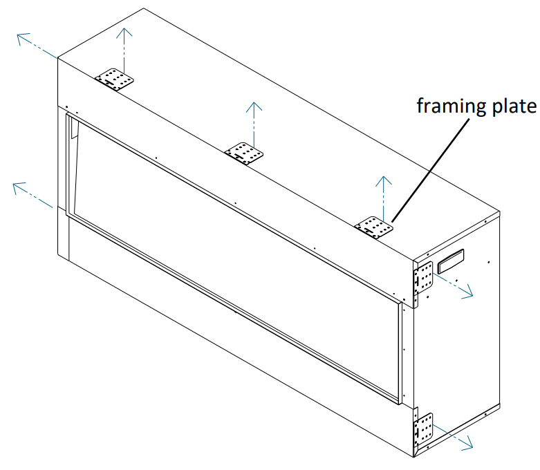 Remii 102745 XT 45 In Extra Tall Deep Built In Electric Fireplace - fig 10