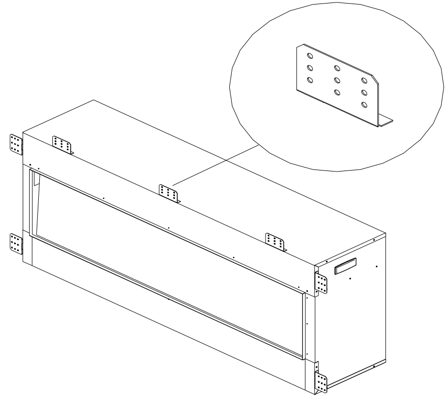 Remii 102745 XT 45 In Extra Tall Deep Built In Electric Fireplace - fig 12