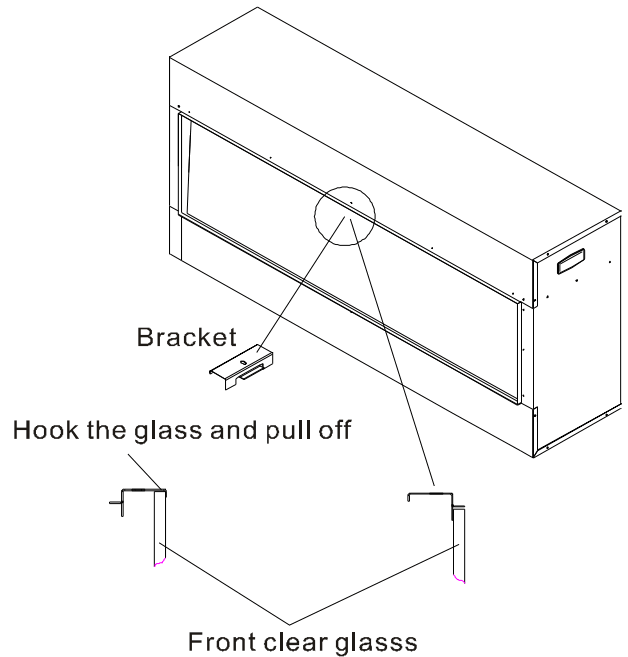 Remii 102745 XT 45 In Extra Tall Deep Built In Electric Fireplace - fig 19
