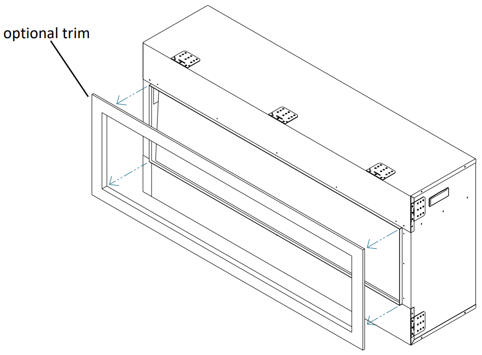 Remii 102745 XT 45 In Extra Tall Deep Built In Electric Fireplace - fig 9
