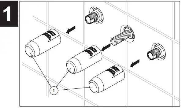 BRIZO T704 Two Handle Wall Mounted Tub Filler Instruction Manual - How to use