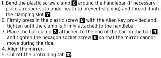 FIG 2 Outer handlebar mounting