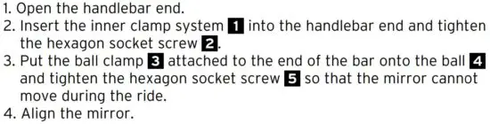 FIG 3 Inner handlebar mounting