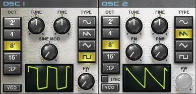 WAVES Element 2 0 Subtractive Polyphonic Virtual Analog Synthesizer - INTERFACE AND CONTROLS 2