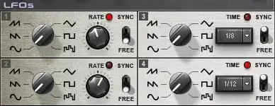 WAVES Element 2 0 Subtractive Polyphonic Virtual Analog Synthesizer - INTERFACE AND CONTROLS 6