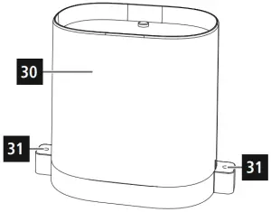 hama Weather Station Rainy - C1