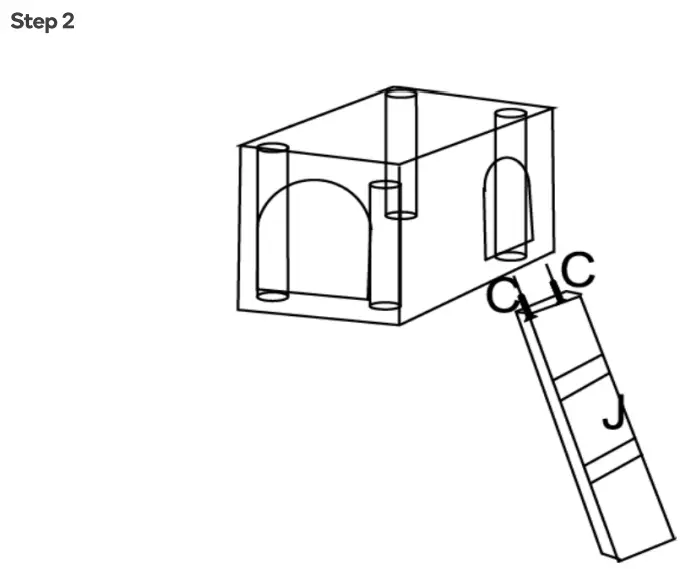 kogan KA170CTREEA Cat Scratching Post Tree - assembly2