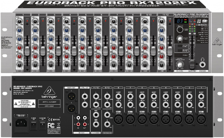 behringer EURORACK PRO RX1202FX