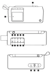 hama 00188218 DR200BT Portable Digital Radio - overview