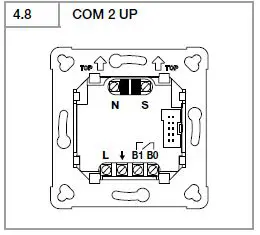 steinel True Presence Hallway COM1 COM2 BT IPD fig12
