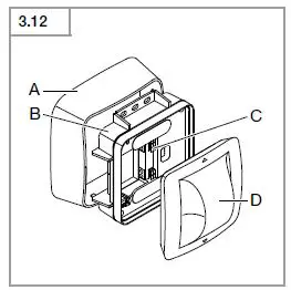 steinel True Presence Hallway COM1 COM2 BT IPD fig6