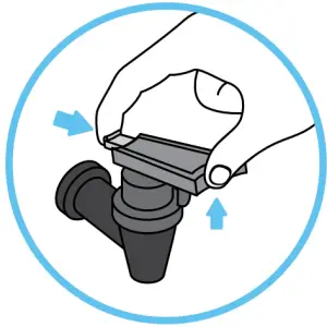 CRYSTAL SPRINGS 100 Series Water Dispenser - using the dispenser