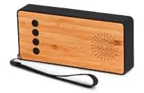 BRAINZ Powerbank Speaker Bamboo