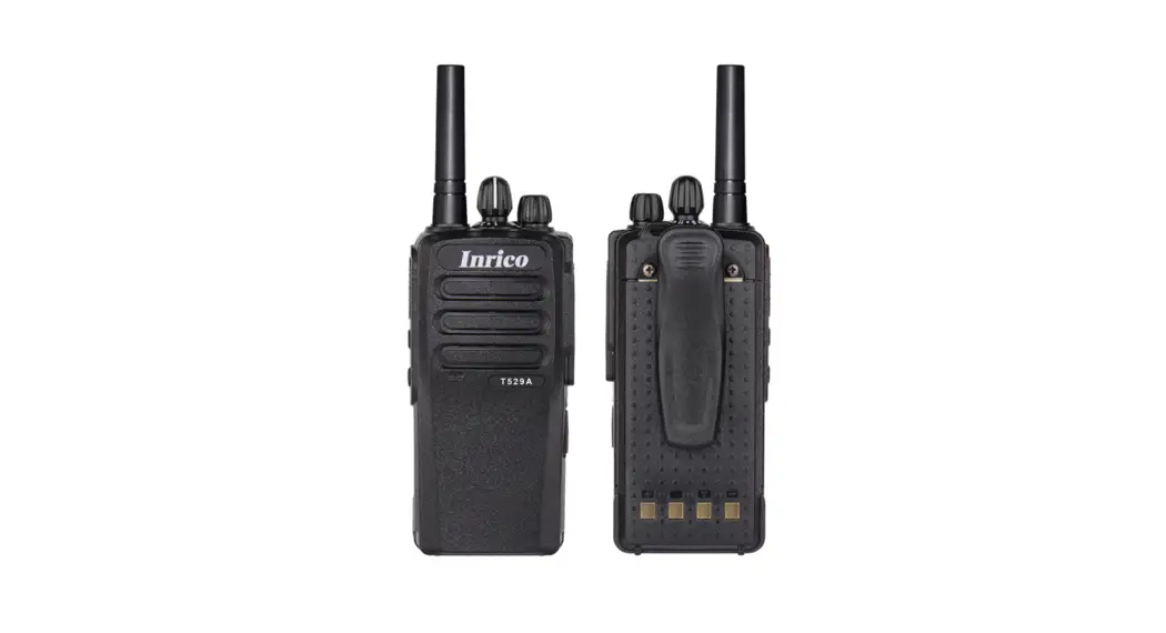 Inrico 2-t529a Intelligent Two Way Radio Instructions