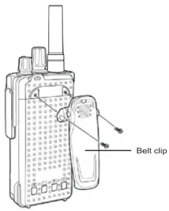 Inrico 2-T529A Intelligent Two Way Radio - antina 2