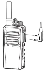 Inrico 2-T529A Intelligent Two Way Radio - antina 4