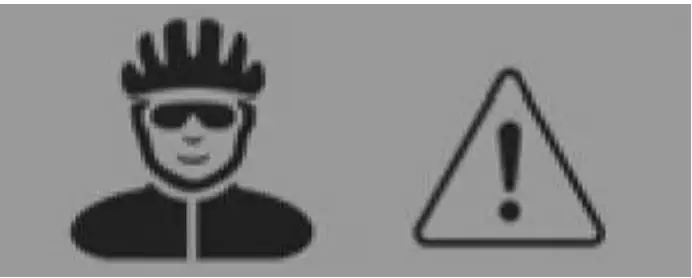 Denver HBO-6620 Hoverboard - Warning icon