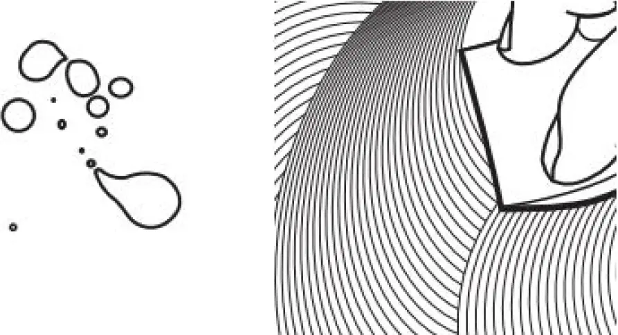 Apply a few dime-sized