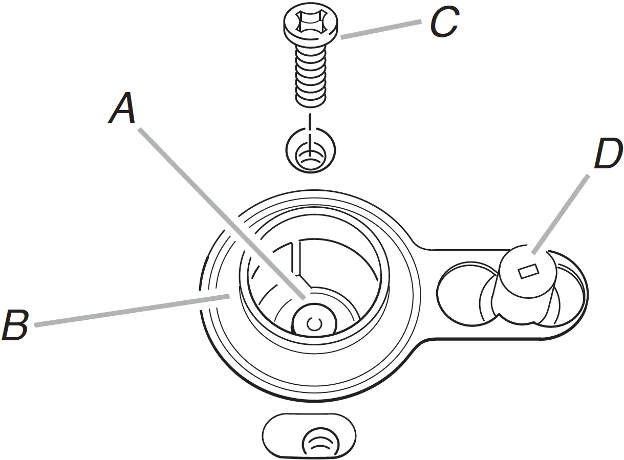 Apply masking tape to the end