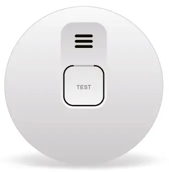 ELRO CBFS36 Blue Line Smoke Alarm with Magnet