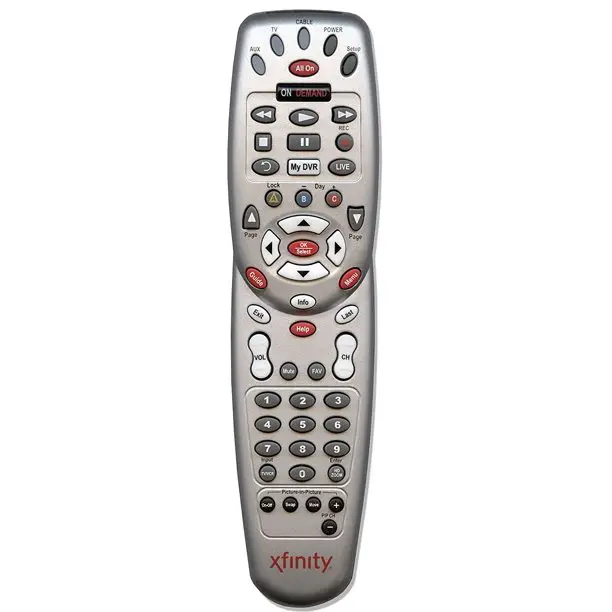 Xfinity Universal Remote (siver With Red Ok Button) Setup Guide And Codes