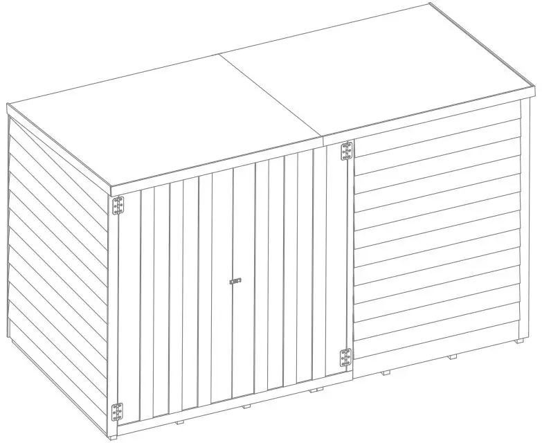 Mercia Garden Palletised Bike Store Instruction Manual