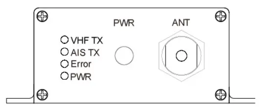 QUARK ELEC QK A015-TX Active VHF AIS Antenna Splitter- Status LEDs