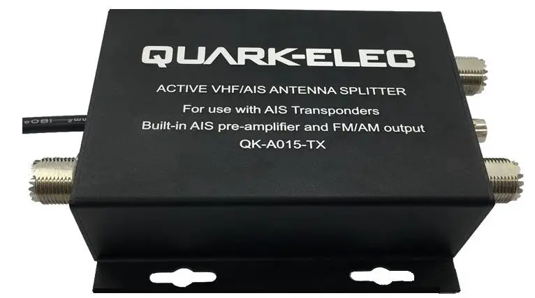 QUARK ELEC QK A015-TX Active VHF AIS Antenna Splitter