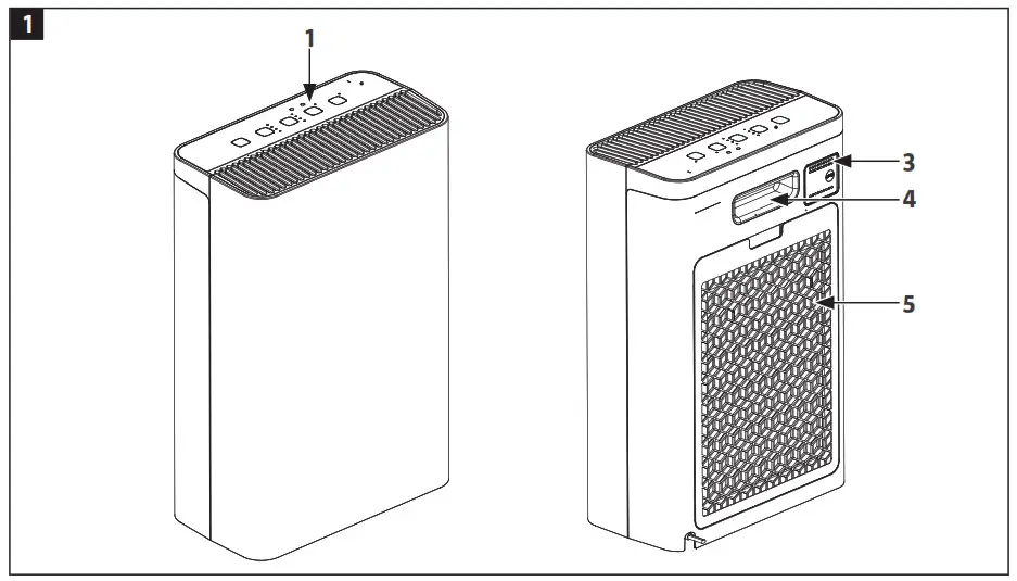 anslut 013884 Air Purifier- 1