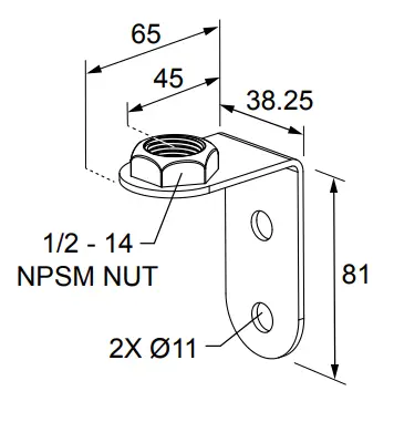 BANNER TL70 Modular Tower Light - LMBE12RA45