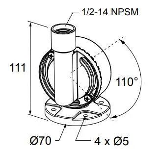 BANNER TL70 Modular Tower Light - SA-FFB12