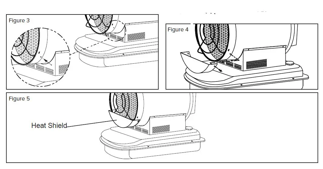 MASTER MH-80-OFR Kerosene Radiant Heater FIG 5