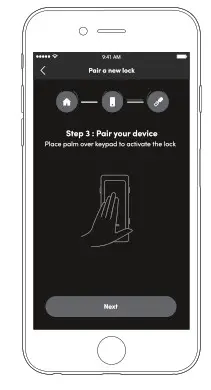 igloohome IEF1 Key Fob- Pairing
