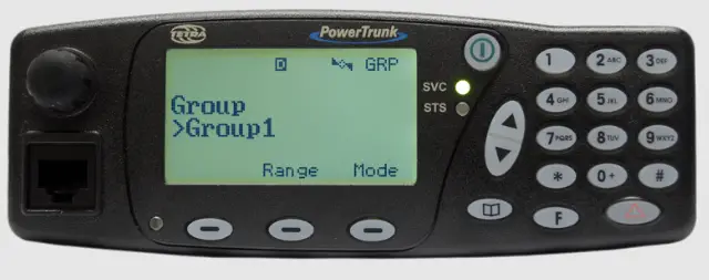 powerPowerTrunk MDT-400 Professional Transceiver