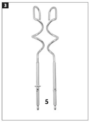 Menuett 002-375 Hand Mixer 3