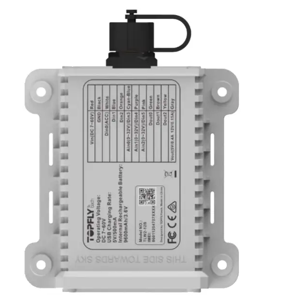 TOPFLYtech TLW212B Asset GPS Tracker