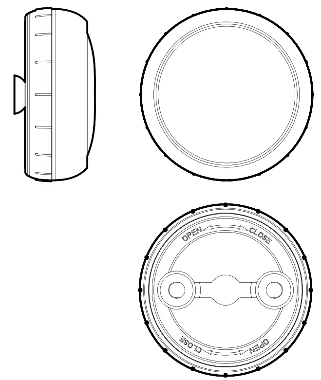 NOMA GE26182 LED Color Changing Submersible Light with Remote Control
