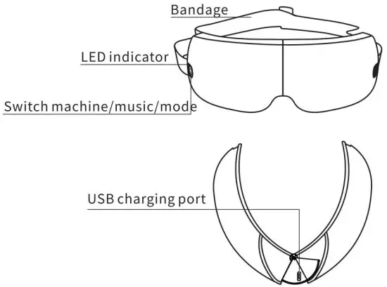 Cemho Medical Technology CH-101 Eye Massager - Eye Massager