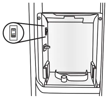 Whirlpool WRS555SIHZSS 36 Fingerprint Resistant - Turning the Ice Maker On Off