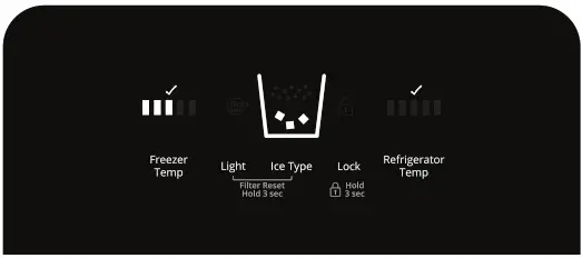 Whirlpool WRS555SIHZSS 36 Fingerprint Resistant - Using the Controls 4