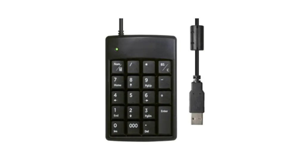 Ortek Skp-7140mh Usb Type C Mobile Mini Keypad User Manual
